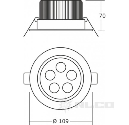 Светильник NLCO DRG6-33