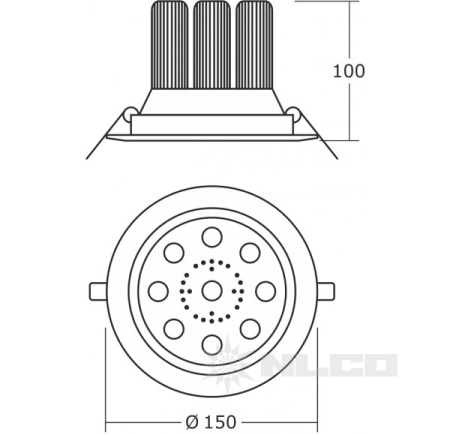 Светильник NLCO TRD20-11